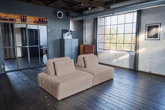 KAWOLA Modulsofa WIOLO SOFT 2 Module 2 Rückenkissen Weicher Breitcord taupe 84 x 111 x 222 cm