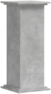 vidaXL Pflanzenständer Betongrau 33x33x80 cm Holzwerkstoff 852972