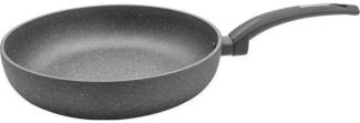 Florina frying pan LAVA STONE 28 CM (GRAY 5-LAYER COATING BLACK HANDLE)