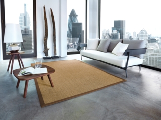 Sisal Premium Teppich ASTRA Manaus hanf/havanna 65x140cm
