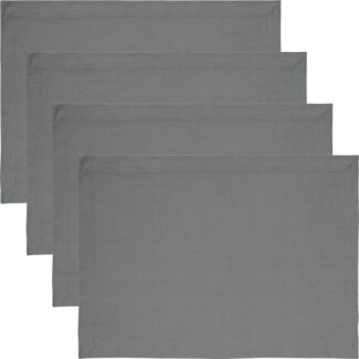 REDBEST Platzset Tischset "Tulsa" 4er-Pack, Baumwolle Uni