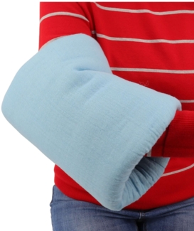 pic Bear Arm-Baby-Stillkissen - Airy Blue : airy blue Musselin