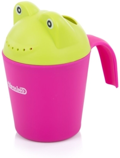 Chipolino Baby Badetasse Froggy weiche Kanten ergonomischer Griff ab 10 Monaten pink