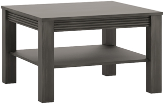 Couchtisch Sevilla Wohnzimmertisch 75x75cm schwarzkiefer