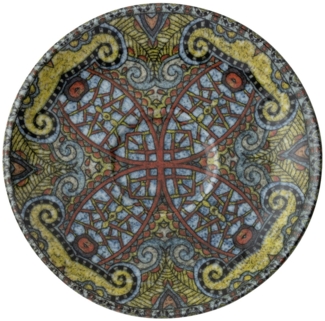 Arthur Krupp Untertasse 12 cm Mandala A