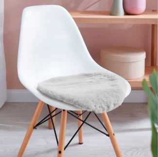 LUXOR living Stuhlkissen Sitzauflage Novara, Kunstfell, eckig oder rund erhältlich, sehr weich, auch als 4er Set