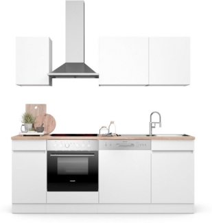 OPTIFIT Küche Safeli, Breite 210 cm, wahlweise mit oder ohne Hanseatic-E-Geräte