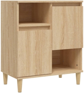 vidaXL Sideboard Sonoma-Eiche 60x35x70 cm Holzwerkstoff 821143