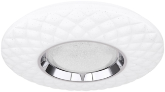 LED Deckenleuchte, Sternen-Effekt, App-Steuerung, D 49cm