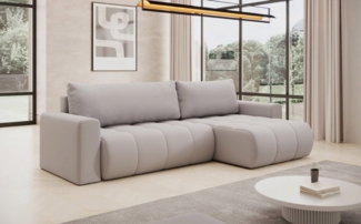 Luxusbetten24 Schlafsofa Designer Sofa Venezia, mit Schlaffunktion und Stauraum