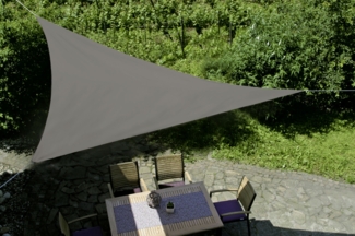 Go-De Sonnensegel Dreieckig Anthrazit 360 x 360 x 360 cm