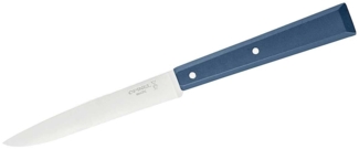 Opinel Bon Appetit Celeste Tafelmesser - Sandvik Stahl 12C27 - rostfrei - blauer Buchenholzgriff