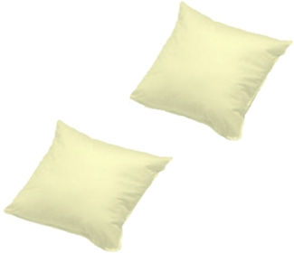 Kissenbezug (2 Stück) Hagby champagner 40x40 cm