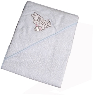 Kuli-Muli 5209 Kapuzentuch Zebra 100/100, blau