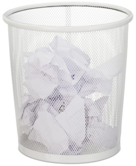 3 x Papierkorb Drahtgeflecht