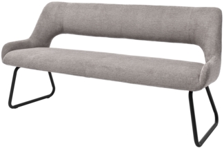 Speisezimmer-Bank vito Joice, Metall, Beige, 175 x 86 x 66 cm