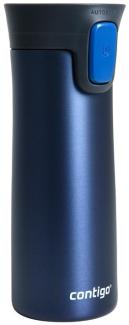 Contigo Pinnacle Thermobecher Kaffeebecher 420 ml Isolierbecher ToGo Becher Blau