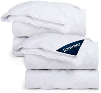 Blumtal Kunstfaserbettdecke zertifizierte Steppbettdecke - Winterdecke, Wärmeklassen: Sommer, 4 Jahreszeiten, Ganzjahresdecke, Winter