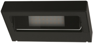 Heitronic 37425 LED Wandleuchte Cordoba anthrazit 3000K Lichtrichtung einstellbar