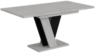 ALTDECOR Esstisch INEY (Esstisch ausziehbar, Esszimmertische, Tisch Wohnzimmertisch), Esszimmertisch ausziehbar 120 - 160 x 80 x 75 cm