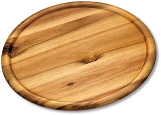 Pizzateller / Servierteller, Akazie - Ø 32cm