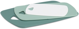 Zeller Present Schneidebrett Set aus Kunststoff, 3-tlg, Kunststoff, (Set, 3-St), hygienisch, kratzfest, flexibel