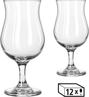 LIBBEY Cocktailglas Libbey Poco Grande Glas 12er Set -EMBASSY-, Glas, hochwertig verarbeitet, im modernen Design