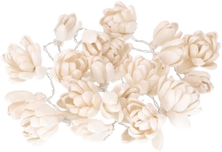 Guru-Shop LED-Lichterkette Exotische Lotusblüten, Blüten LED Lichterkette..