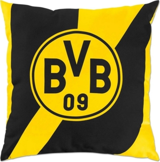 BVB MERCHANDISING Dekokissen BVB Kissen schwarz/gelb
