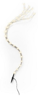 MARELIDA LED-Lichterkette LED Draht Lichtbündel Pflanzenbeleuchtung Blumenstrauß 8 Stränge 40cm, 40-flammig