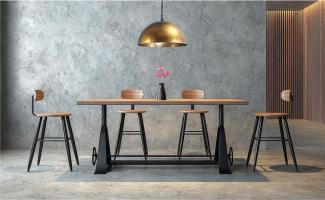 Pendelleuchte Larino 1-flammig Stahl Altmessing Ø30cm