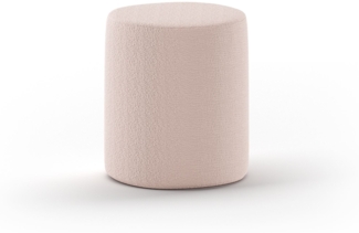 Hocker Karlotta 41 x 41 x 42 Polsterhocker Holzwerkstoff Rosa