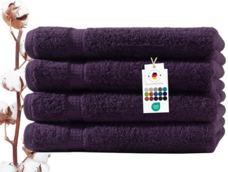 Carpe Sonno Duschtücher 70x140 cm 100% Baumwolle Handtücher 500 g/m2 Frottier Duschtuch Set, Frottier (Spar-Set, 4-St), Extra Soft & Weich, Saugfähig, Schwer, Atmungsaktiv, schnell trocknend