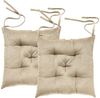 Erwin Müller Stuhlkissen Stuhlkissen "Glasgow" 2er-Pack, Uni