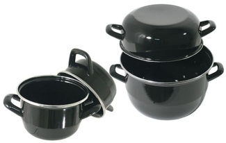 CONTACTO Muschelserviertopf für ca. 1,5 kg Muscheln, Inhalt: 3,50 Liter