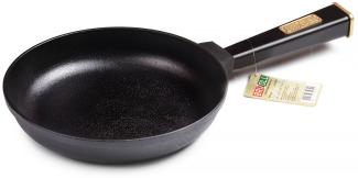 Bratpfanne aus Gusseisen 26cm Optima Black Grillpfanne Brizoll