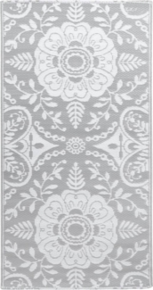 vidaXL Outdoor-Teppich ARAKIL Hellgrau 160x230 cm PP 310450