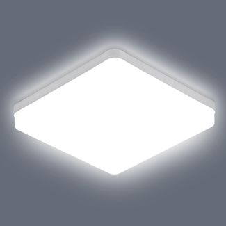 Comely LED Deckenleuchte, 36W Quadratisch Deckenlampe Badezimmer IP44 Wasserdichte, 6500K Kaltweiß Deckenbeleuchtung LED für Küche Badezimmer Balkon Wohnzimmer Schlafzimmer Korridor Keller
