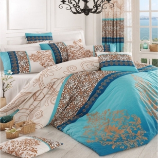 L'Essentiel Linge de Maison Bettdecke + Kopfkissen 100% COTTON RANFORCE L2254