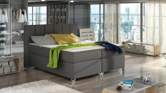 Wohnideebilder Basilio 160X200 Grau Boxspringbett BBO_10_1.6