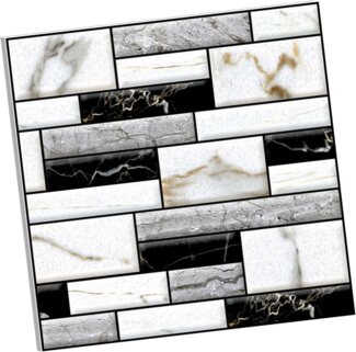 Kaket Wandtattoo 3D Wandpaneele Selbstklebend Wandtapete 30 x 30cm (10 St)