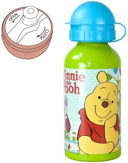 Alu-Trinkflasche Pooh Woodland | 400 ml | Winnie Puuh | Sport-Aluminium-Flasche