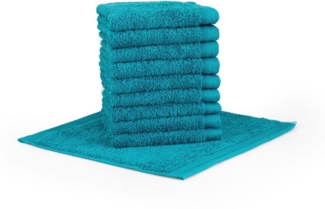 Möve Seiftuch Superwuschel, Walkfrottee (Set, 10-St), Seiftuch Set mit Bordüre, 100% Premium Cotton Baumwolle, weich