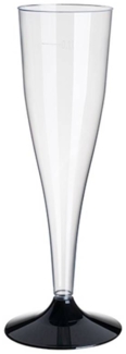84 Stiel-Gläser für Sekt, PS 0,1 l Ø 5 cm 17,5 cm glasklar