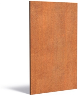 Adezz Paneel Basic Cortenstahl 110x180 cm Gartenpaneel Sichtschutz Paneel Garten Deko Wand