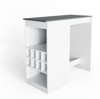 Vicco Bartisch Weiß/Anthrazit 115 x 50 cm, Ross