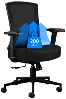 FANTASYLAB Bürostuhl Hoher Rücken Ergonomischer Stuhl Drehstuhl Schreibtischstuhl, 105°Schaukeln Computerstuhl Mesh-Stuhl