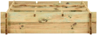 vidaXL Hochbeet 90 x 90 x 20 cm Imprägniertes Holz 41914
