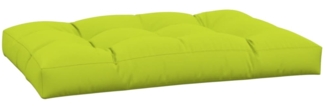 vidaXL Palettenkissen Knallgrün 120x80x12 cm Stoff 360524
