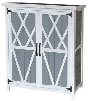 HOME DELUXE Gartenschrank aus Holz YANA - M
